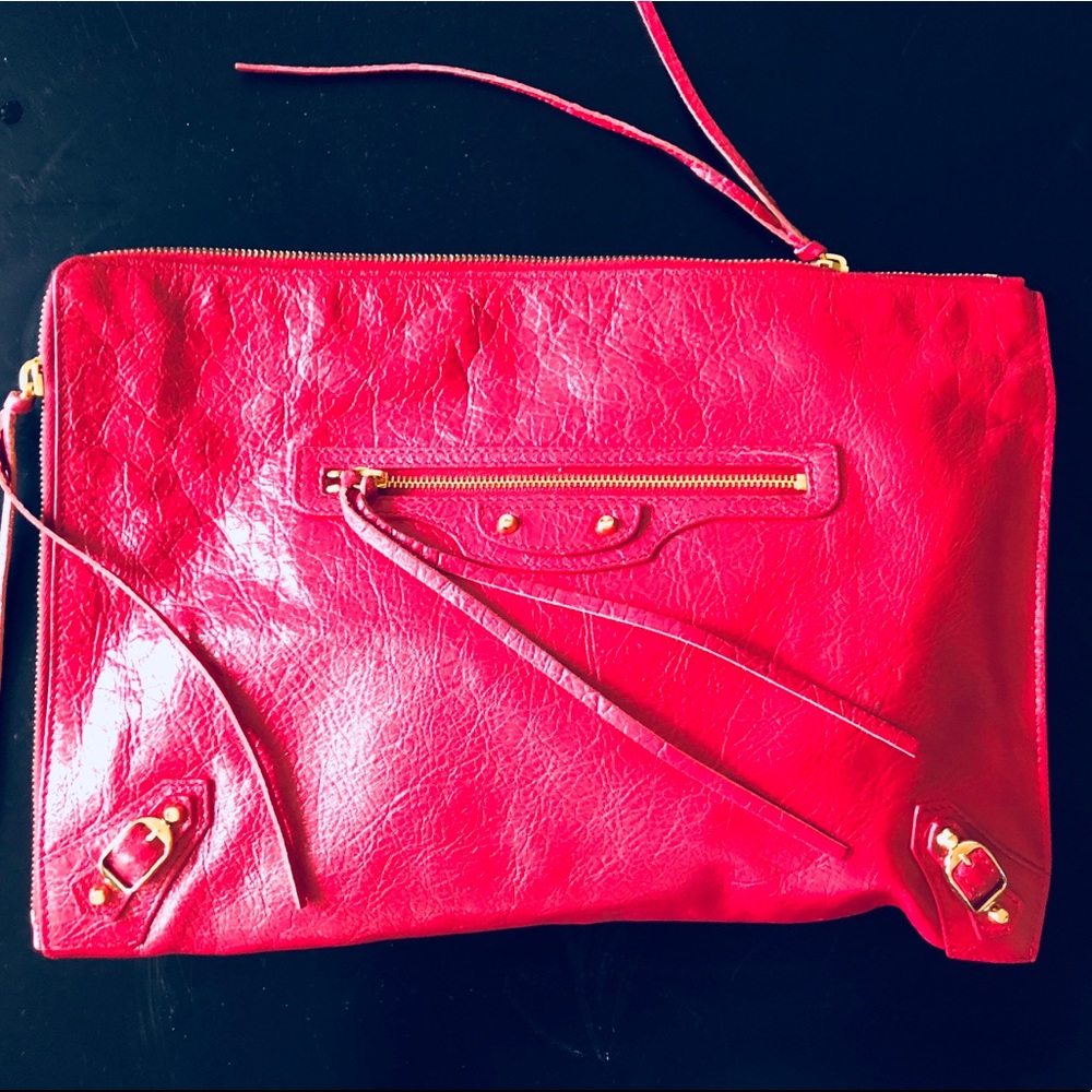 Balenciaga City Clutch.